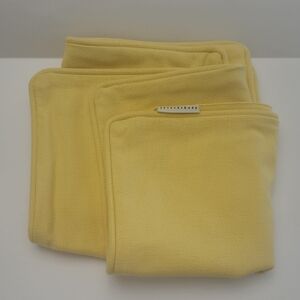 Pottery Barn Soft Yellow Pillow Covers